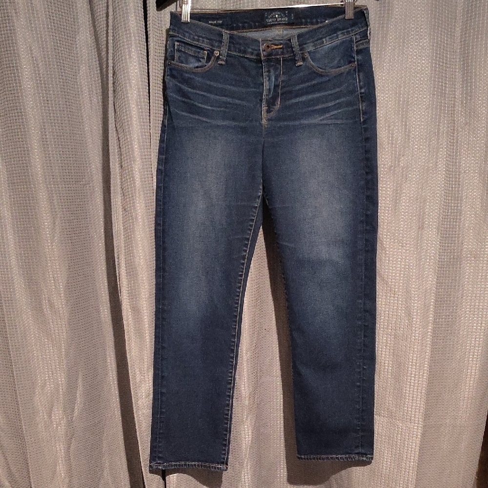 Lucky Brand Dark Blue Ankle Jeans